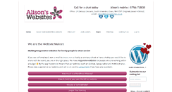 Desktop Screenshot of alisonswebsites.co.uk